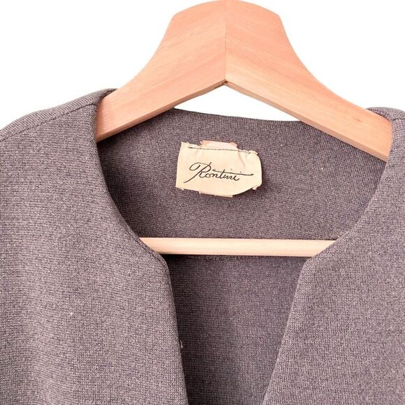 Vintage Rontini Work Dress V Open Neck Mini Dress in Size ***SEE MEASUREMENTS*** - Picture 4 of 9